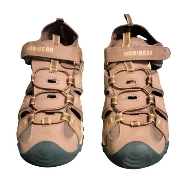 Hobibear Boys Waterproof Outdoor Sandals Size 7 Adjustable Hook & Loop Closure - Picture 4 of 12
